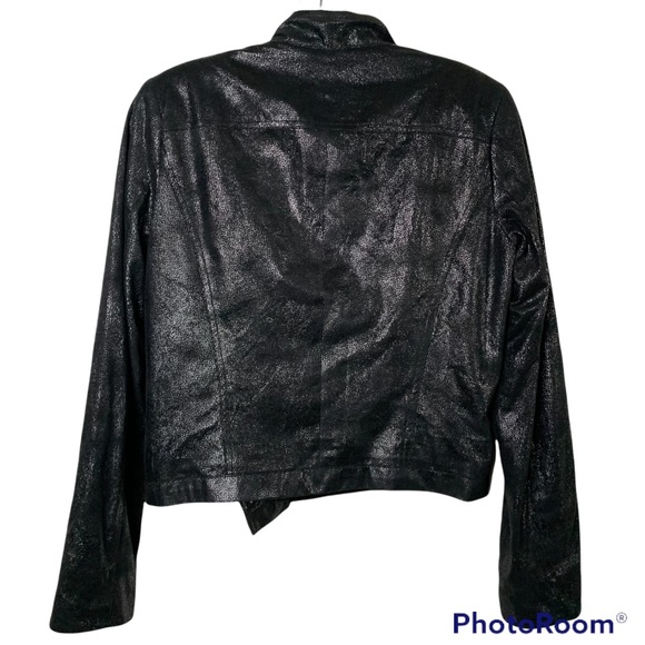 Lavender Brown black Zip up Jacket size small - Picture 2 of 3